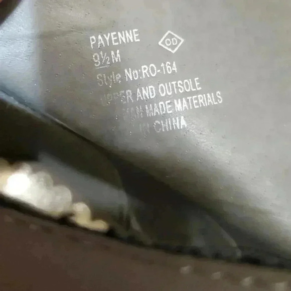 Rampage Suede Gray heels.  Size 9.5 - Picture 5 of 8